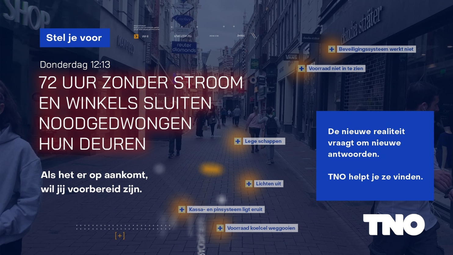 72 uur zonder stroom