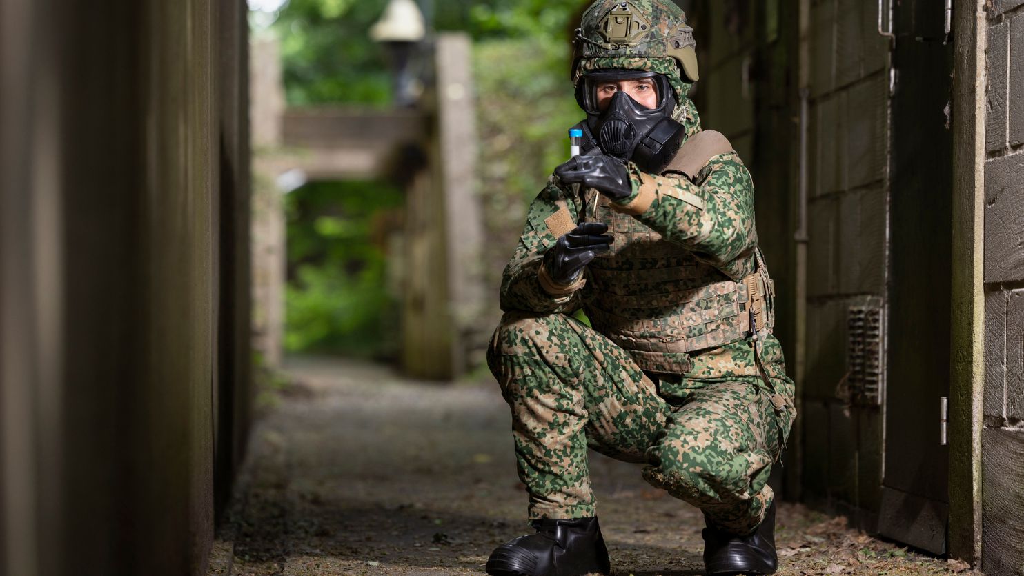 TNO veldtest gasmaskers