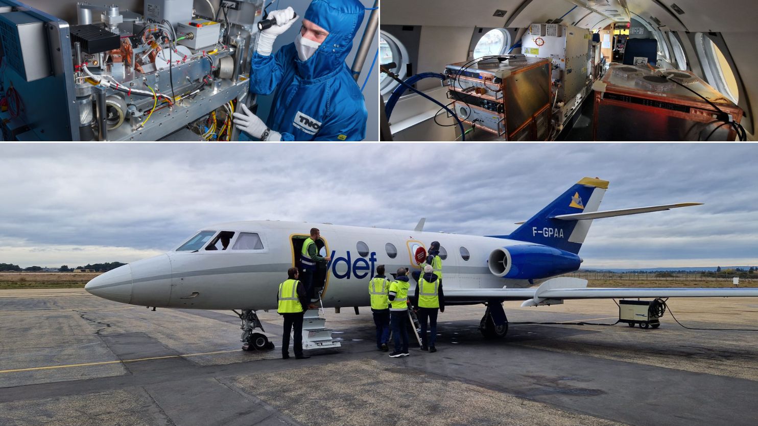 Airbus en TNO demonstreren veilige laserverbinding tussen vliegtuig en satelliet (1)