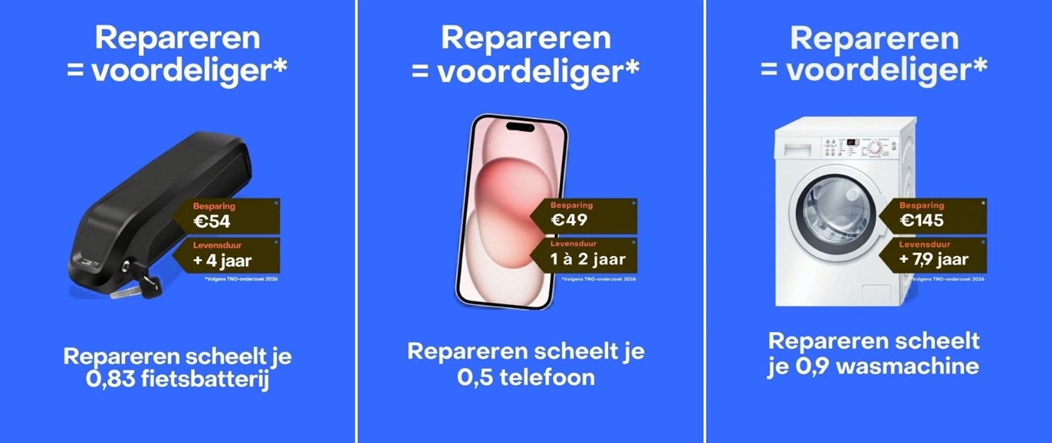 Reparatie loont