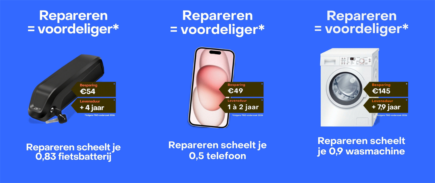 Reparatie loont