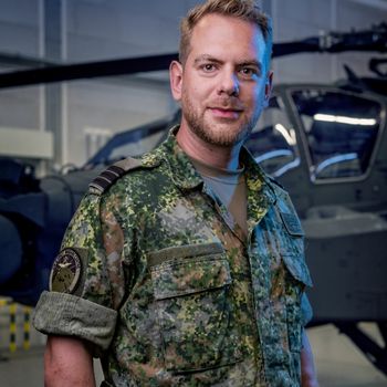 Mathijs Verhoeff, Hoofd Research, Technology & Innovation bij de Koninklijke Luchtmacht