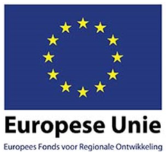 Logo Europese Unie, Europees Fonds voor Regionale Ontwikkeling, naar de website van de Europese Commissie