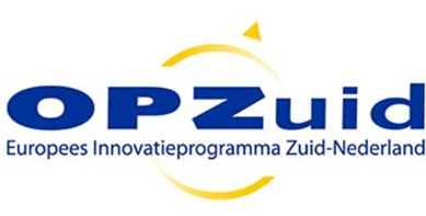Logo Op Zuid Europees Innovatieprogramma Zuid-Nederland, naar de website van Op Zuid