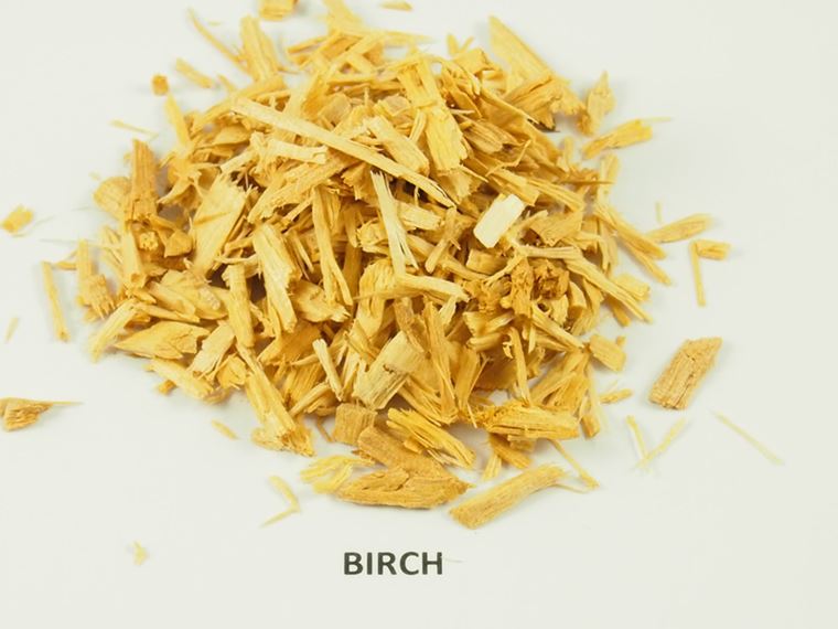 Pile of birch