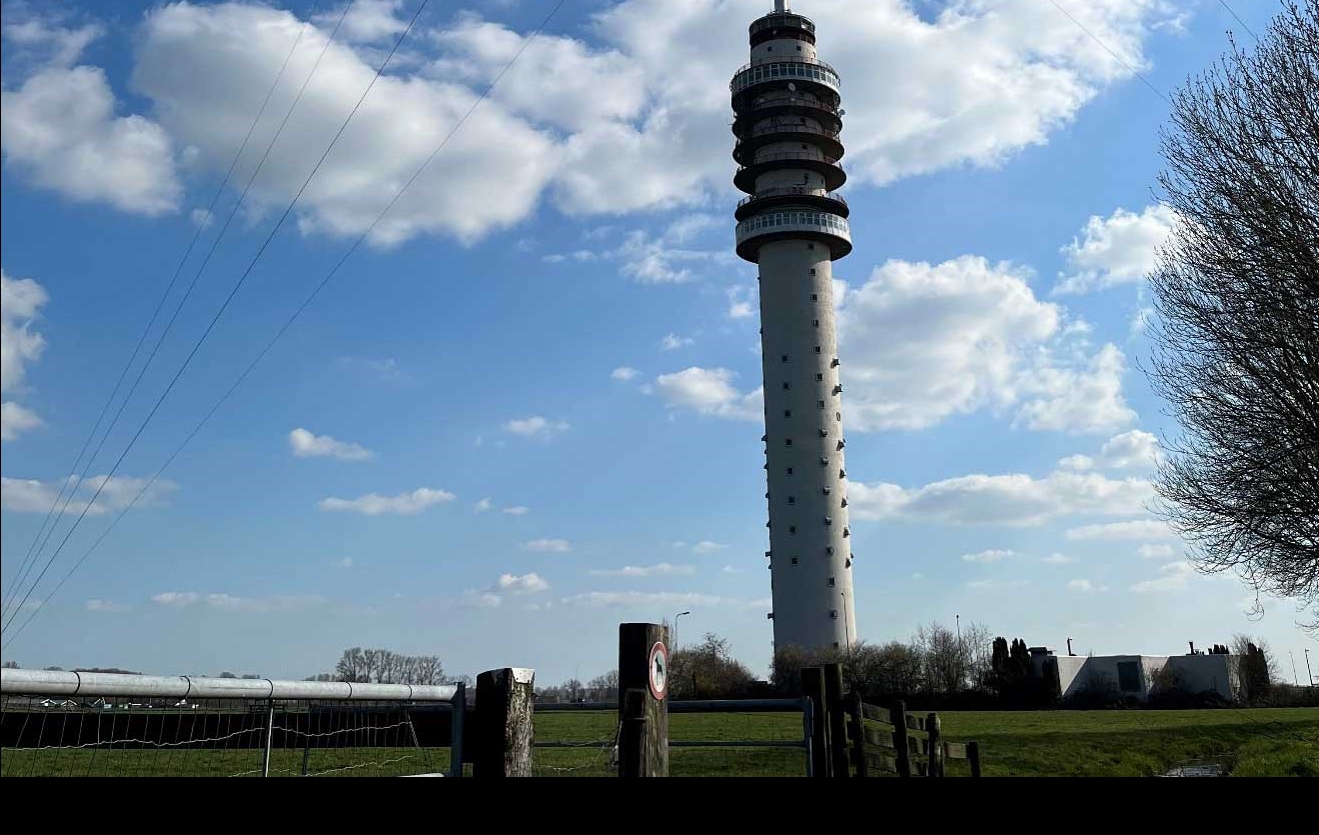 Testlocation Gerbrandytower for laser communication in IJsselstein