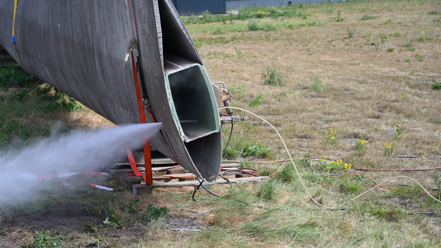 Recycling windturbinebladen