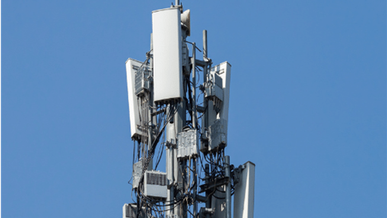 5g tower in open air