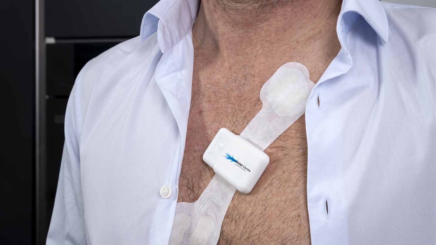 AIKON Health is developing an array of wearable sensors (pictured above) based on the health patch technology developed by TNO at Holst Centre